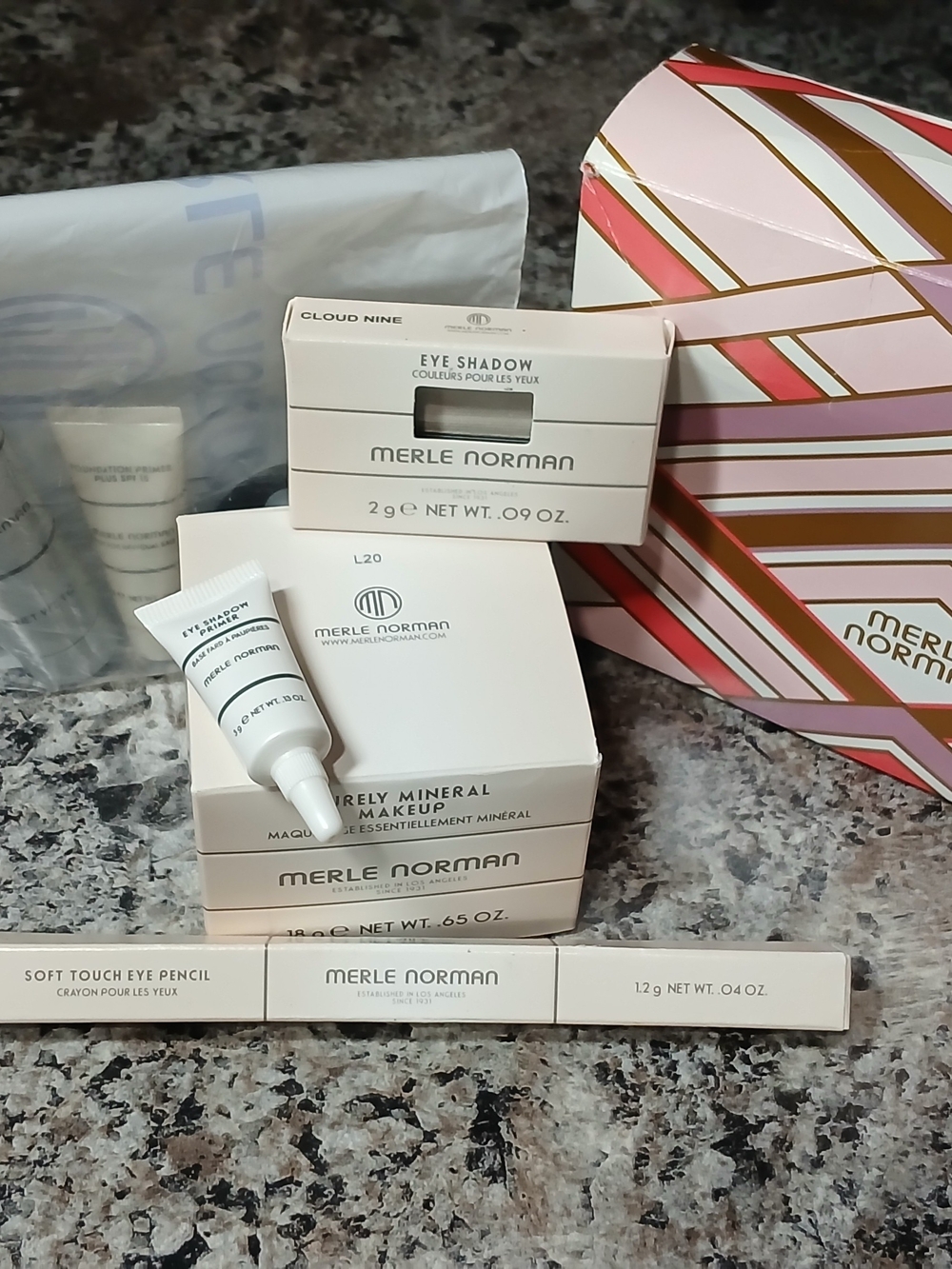 Merle Norman Cosmetics Package